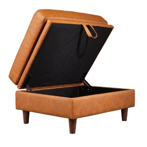 Storage Ottoman Module for Living Room, Square Ottoman Module for Sectional Sleeper Sofa - 1 of 4