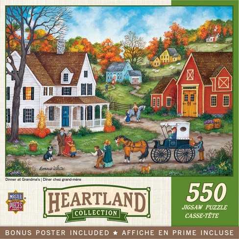 Masterpieces 550 Piece Jigsaw Puzzle - Dinner At Grandmas - 18