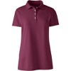 Lands' End Women's Short Sleeve Polyester Polo Shirt - 2 of 2