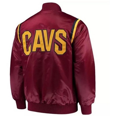 STARTER Mens Cleveland Cavaliers Varsity Jacket