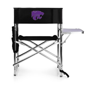 NCAA Kansas State Wildcats Portable Camp Chair with Side Table - 1 of 4