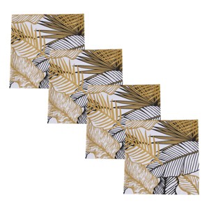 Split P Touch of Gold Napkin Set of 4 - 1 of 4