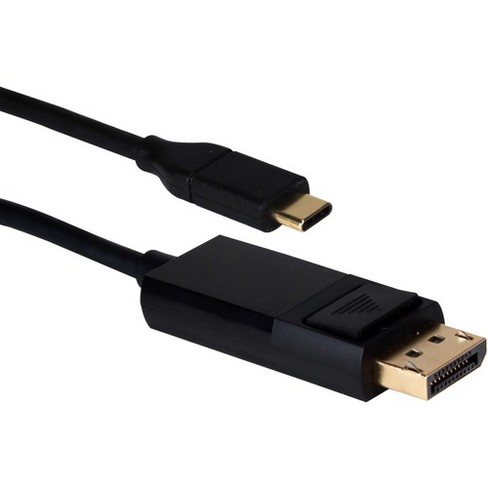 Qvs 6ft Usb C Thunderbolt 3 To Displayport Ultrahd 4k 60hz Video Converter Cable Target