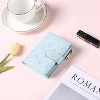 Wikineon Small Wallets for Women Leather RFID Blocking Bifold Zipper Pocket Wallet Card Case Purse with ID Window - 2 of 4