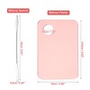Unique Bargains Foundation Blending Acrylic Cosmetic Makeup Palette and Spatula 1 Set - 4 of 4