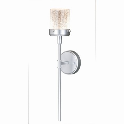 Vaxcel Levanto 1 - Light Sconce in  Painted Satin Nickel
