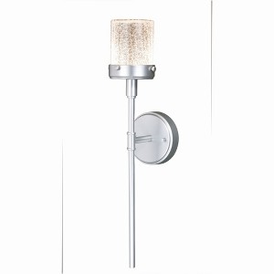 Vaxcel Levanto 1 - Light Sconce in  Painted Satin Nickel - 1 of 2