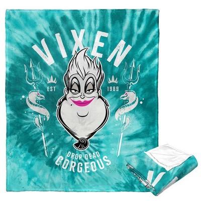 Disney Villains Gorgeous Vixen Silk Touch Throw Blanket 50x60 Inches