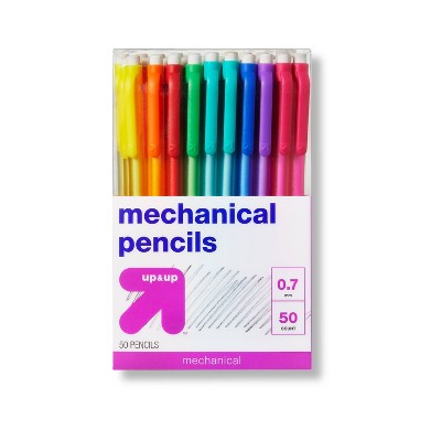 Paper Mate Profile Mech Mechanical Pencil Set, 0.7mm #2 Pencil Lead, Great  for Home, School, Office Use, Assorted Barrel Colors, 4 Pencils, 1 Lead  Refill Set, 5 Erasers 