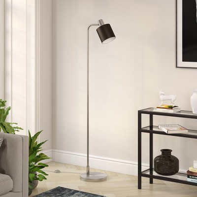 Hudson and Canal 65" Tall Floor Lamp with Metal Shade