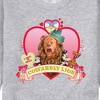 Men's - Wizard of Oz - Heart Cowardly Lion Graphic Fleece Sweatshirt - image 2 of 4