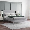 Emma and Oliver Classic Wooden Platform Bed with Headboard - 2 of 4