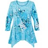 Collections Etc Butterfly Flurry Tunic - 2 of 4