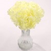 Floral Home 5" Stem Long Light Yellow Carnation Pick - 100-Piece - 3 of 4