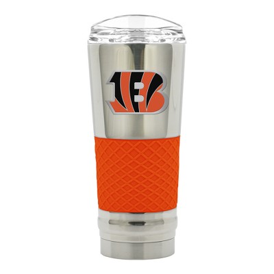 NFL Cincinnati Bengals 24oz Draft Tumbler with Chrome Finish