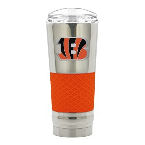 NFL Cincinnati Bengals 24oz Draft Tumbler with Chrome Finish - 1 of 3