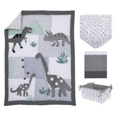 Nojo Baby Saurus Nursery Crib Bedding Set - 4pc : Target