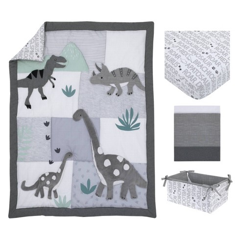 Nojo Baby Saurus Nursery Crib Bedding Set 4pc Target