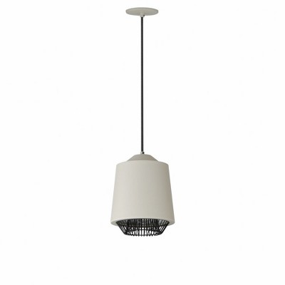 ET2 Lighting Phoenix 1 - Light Pendant in  Gray/Black