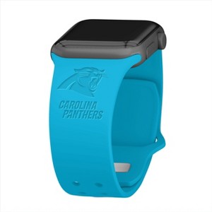 NFL Carolina Panthers Debossed Wordmark Apple Watch Band - 1 of 4