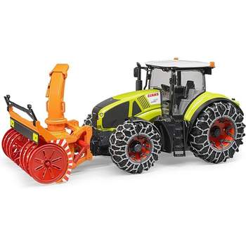 Bruder Claas Axion 950 with Snow Chains and Snow Blower
