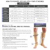 Truform 20-30 mmHg Compression Stockings for Men and Women, Knee High Length, Open Toe - 2 of 4