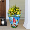 Briarwood Lane Summer Planter 14" x 15" x 15" Gnome Sweet Gnome Large For Summer Planter - 2 of 2