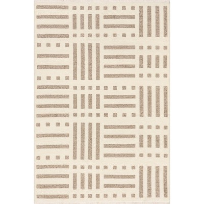 nuLOOM Mina Versa Collection Reversible SuperiorWash Machine Washable Stain-Resistant Indoor Area Rug