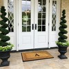 A1HC Natural Coir & Rubber Monogrammed 24"X39" Door Mat, Heavy Duty, Non-Slip Outdoor Entry Doormats - 4 of 4