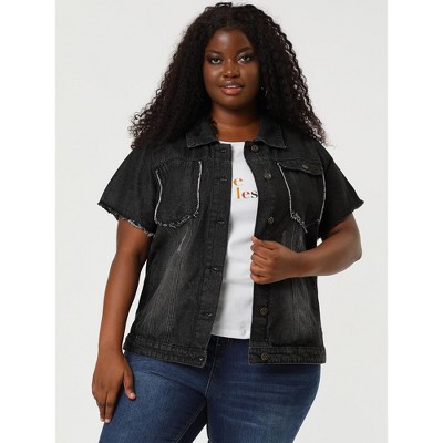 target womens denim jacket