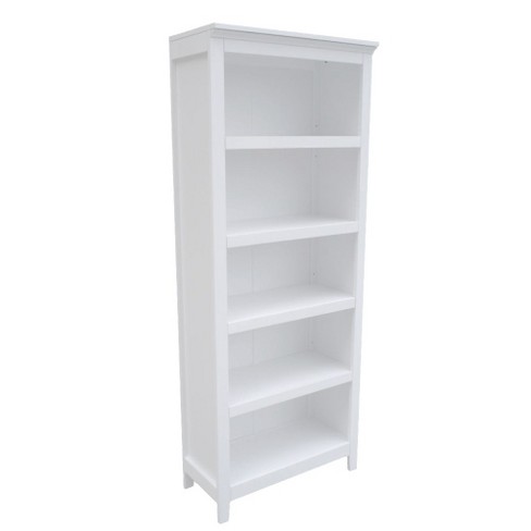 72 Carson 5 Shelf Bookcase White Threshold Target