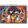 Trends International Pokémon: Halloween Forest - Group Framed Wall Poster Prints - 3 of 4