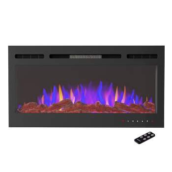 Northwest Wall-Mount Electric Fireplace with Front Vent