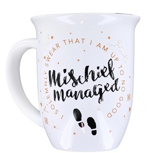 Silver Buffalo Harry Potter Mischief Managed 16oz Wide Rim Ceramic Mug - 1 of 3