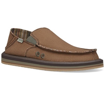 Sanuk Men's Donny Hemp Loafers - Brown, 13 : Target