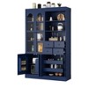 CAVINAS Storage Cabinet,Tall Pantry Cabinet with 6 Doors,4 Drawers,2 Pull-Out Trays,6 Shelves(1 Adjustable),Pantry Cabinets for Kitchen,Dining - 2 of 4