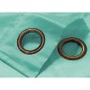 RT Designer Collection Nancy Grommet Luxurious Modern Design Curtain Panel 54" x 95" Aqua - 3 of 4