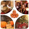 Fake Foam Pumpkins for Halloween decorations Realistic Artificial Pumpkin Ornaments set for Festival Party Decor - 3 of 4