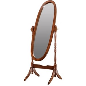 Legacy Decor Swivel Full Length Free Standing Wood Cheval Floor Mirror - 1 of 3