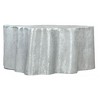 Aluminum Coffee Table 15.4" H, Antique Silver Finish, Round by Zuo Modern - 3 of 4