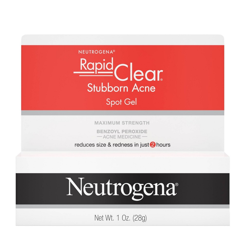 Photos - Cream / Lotion Neutrogena Rapid Clear Stubborn Acne Spot Treatment Gel with Maximum Stren 