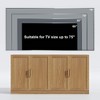 Lirago Accent Storage Cabinet Medicine Cabinets 31*31 Natural - 4 of 4