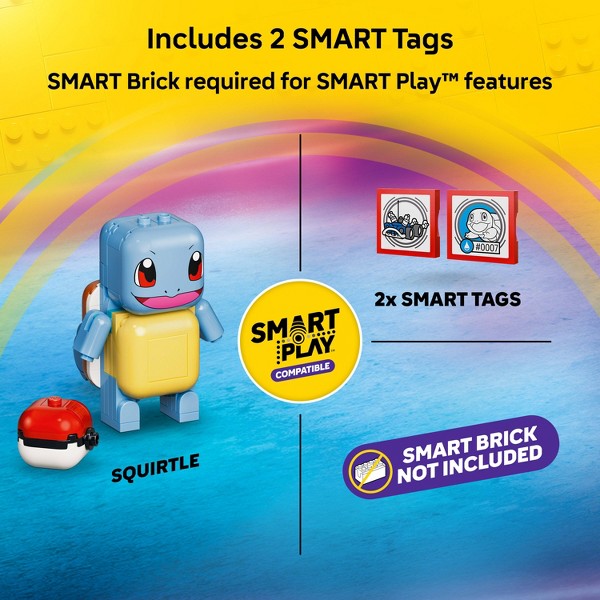 LEGO Pokémon SMART Play: Aventura en Buggy del Entrenador con Squirtle 72156 4
