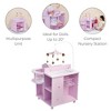 Olivia's Little World Twinkle Stars Princess Doll Changing Station Lilac/White - 4 of 4