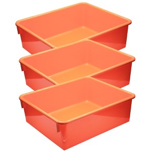 Romanoff Double Stowaway® Tray Only, Orange, Pack of 3 - 1 of 3