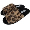 Jessica Simpson Womens Fuzzy Open Toe Slide Slipper - 4 of 4