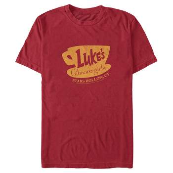 Men's Gilmore Girls Distressed Luke's Diner Logo T-Shirt