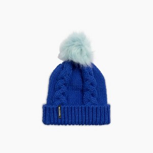 Turtle Fur Youth Girls Lizzy Faux Fur Pom Beanie - 1 of 4