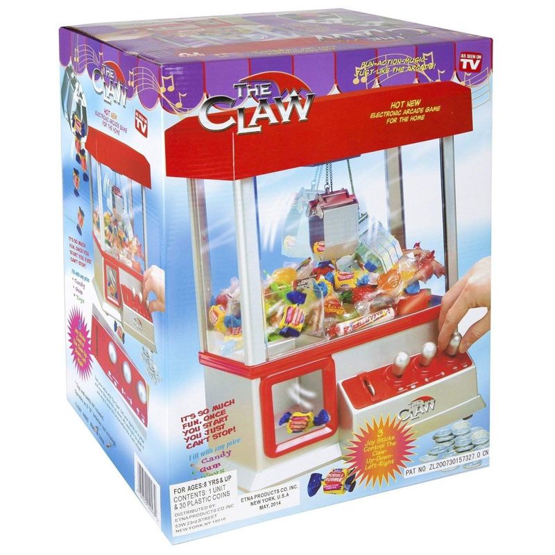 Insten Carnival Crane Claw Game with Animation & Sounds, Portable & Pretend Toy Arcade for Kids, 2 of 4