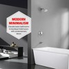 SUMERAIN Shower Faucet Set with Tub Spout, Brushed Nickel Tub and Shower Faucet 6 Spray Settings - 3 of 4